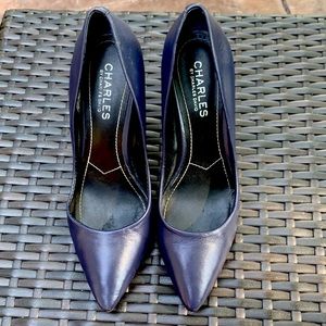 CHARLES by Charles David Dark Navy 4 in pumps